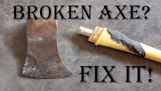 How to Fix a Broken Composite (Fiberglass) Handled Axe