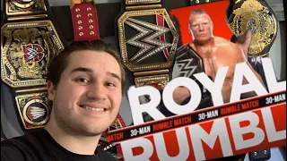 2020 WWE ROYAL RUMBLE PREDICTIONS!