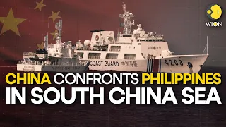China Blocks Philippines Coast Guard Ship Again In South China Sea l WION ORIGINALS