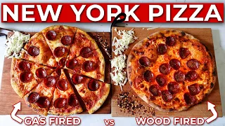 NEW YORK-STYLE PIZZA AT HOME IN THE GOZNEY DOME! 2 WAYS - WOOD vs GAS | KITCHEN CAPTAIN | EPISODE 26