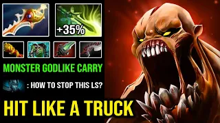 INSANE GODLIKE CARRY!! Butterfly + Rapier Lifestealer Even Max Slotted PA Can't Stand 1v1 DotA 2