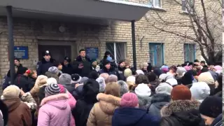 МИТИНГ ПРОТИВ МОБИЛИЗАЦИИ  С  ВЕЛИКА НОВОСЕЛКА