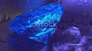 Speaking of stones.  Sapphire effect of Benitoite.