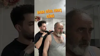 baba oğul tıraş günü