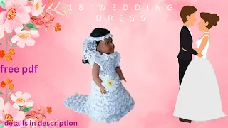 Crochet Wedding Dress - Free PDF Pattern