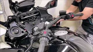 Installation of Motorrad Audio's Stage 1.5 Audio Upgrade Kit For The BMW K1600 Motorcycle
