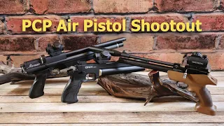 PCP Air Pistol Shootout - Benjamin pRod vs PP700SA Vs Diana Bandit