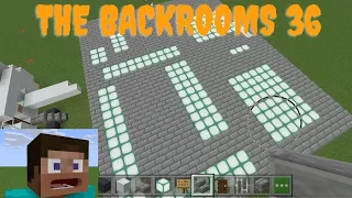 Minecraft закулисье уровень 36 Аэропорт The backrooms level 36 The airport.