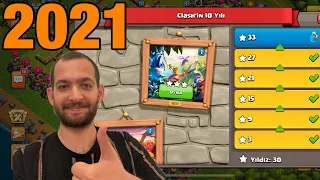 CLASH 10.YIL ETKİNLİĞİ 2021 YILI EN KOLAY 3 YILDIZ ! CLASH OF CLANS