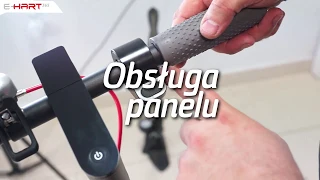 Hulajnoga elektryczna E-HART 365 - Obsługa panelu