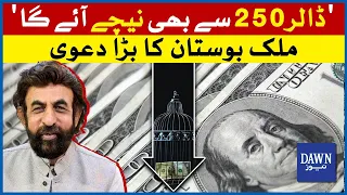 'Dollar Will Fall Below Rs250 ' Malik Bostan's Big Prediction | Dawn News