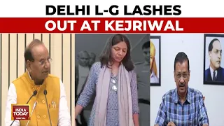 Maliwal Slapgate Probe Intensifies, Delhi L-G VK Saxena Lashes Out At CM Arvind Kejriwal