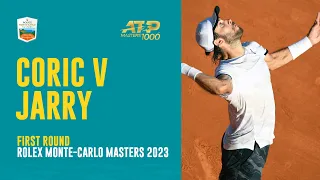 Borna Coric vs Nicolas Jarry Highlights | Rolex Monte-Carlo Masters 2023