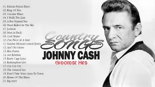 Johnny Cash Greatest Hits - Best Songs Of Johnny Cash ( FULL ALBUM)