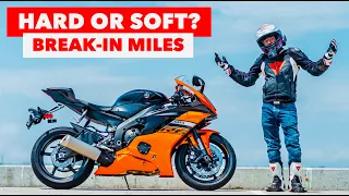 2020 Yamaha R6 Engine Break-In Miles [Riding in Twisty Mountain Roads!]