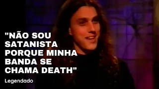 Chuck Schuldiner fala sobre seu 4º album e a formação de sua banda em Entrevista para MTV.