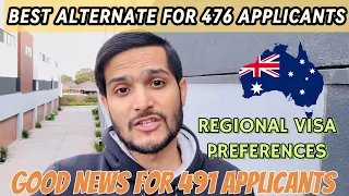 BEST ALTERNATE FOR 476 | GOODNEWS FOR 491 VISA APPLICANTS