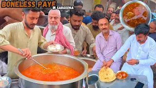 Boneless Paye | Bong Paye Boneless | Street Food Pakistan | Thattha Siri Paye