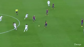 Busquets turn vs Real Madrid