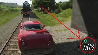 FASTEST SPEED in Forza Horizon 4 [Train Speed Glitch] (500+ MPH)