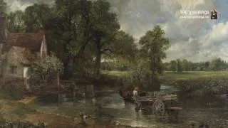 The Hay Wain by the british painter John Constable