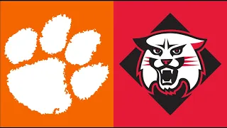 2016-17 College Basketball:  Clemson vs. Davidson (Full Game)