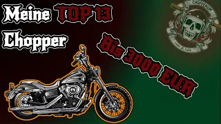 ♨️MEINE TOP 13 CHOPPER bis 3000 EUR♨️