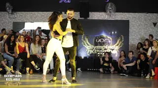 Stéphane & Tressie - Olympiads Of Kizomba 2019 🏆 - Urban Semi Final