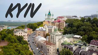 EXPLORING KYIV: Most Beautiful City in Ukraine (Kyiv drone footage)