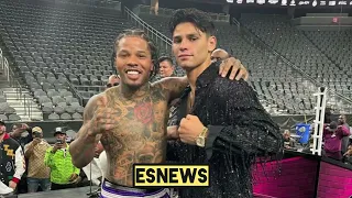 GERVONTA DAVIS ADVICE FOR RYAN GARCIA AFTER RYAN SAYS TANK DOES NOT HIT HARD "BUT WILL BEAT HANEY"