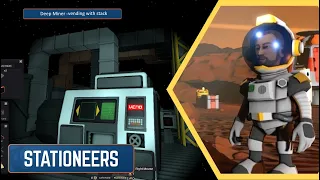 Stationeers Нуб на Марсе бурильщик (меня поправили) - холодильник с упаковщиком