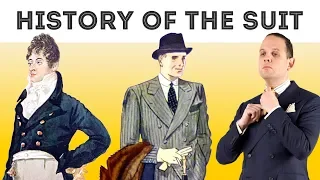 History of the Suit in 22 Minutes: The Evolution of Menswear from 1800 to Today