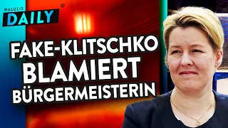 Nach Klitschko-Fake: Giffey & Wiener-Bürgermeister mit wirren Ausreden | WALULIS DAILY