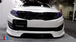 Amazing Custom Kia Optima Exterior Walkaround Auto show