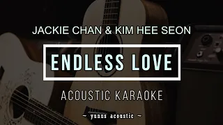 Endless Love [Karaoke Acoustic] - Jackie Chan feat Kim Hee-Seon