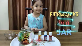 Easy Science Experiments for Kids| Fireworks in a Jar.