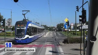 Tramwaje Kraków 2023 Linia 18