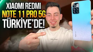 Xiaomi Redmi Note 11 Pro 5G kutusundan çıkıyor!