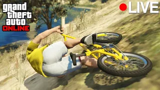 HARDCORE SKILL RACES That Make You RAGE! (GTA 5 Stunt Parkours LIVE)