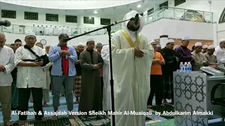 Al-Fatihah & Assajdah Version Sheikh Mahir Al-Muaiqali by Abdulkarim Almakki
