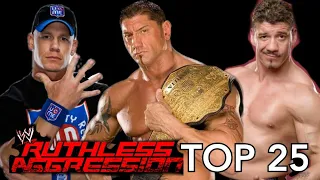 TOP 25 Ruthless Aggression Era THEME SONGS