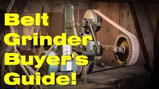 Belt Grinders - A Buyer's Guide for Knife Makers