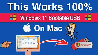 Windows 11 on Mac | How to Create Windows 11 Bootable USB Drive on Mac | 100% Working Method | 2023