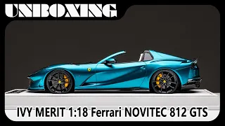 Ferrari NOVITEC 812 GTS / 1:18 IVY MERIT / AMR UNBOXING