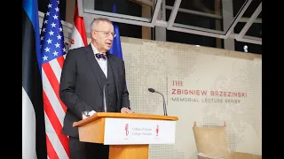 Toomas Hendrik Ilves, former President of Estonia – The Zbigniew Brzeziński Memorial Lecture Series