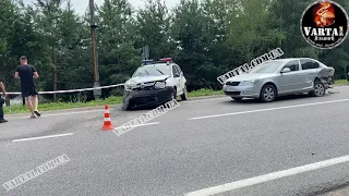 На Львівщині сталася ДТП за участі поліції