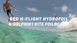 RRD H-FLIGHT HYDROFOIL & DOLPHIN 1 KITE FOIL BOARD