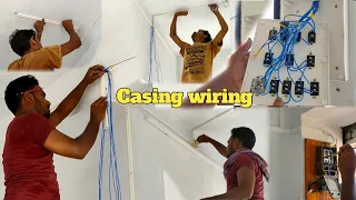 Casing Wiring Bangla || Casing Wiring Kaise Karen || Casing Bit Wiring Kaise Kare