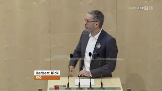 Herbert Kickl - Unser Heer (Erklärung Tanner) - 30.6.2020