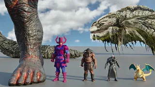 Video game Monsters Size Comparison | 3d Animation Comparison